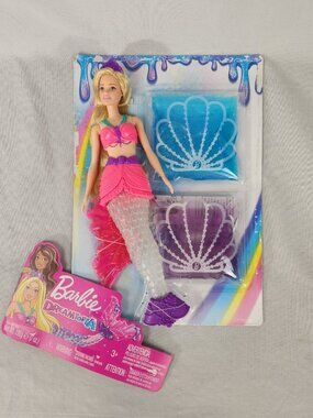 New Barbie Dreamtopia Mermaid With Two Colors 2019